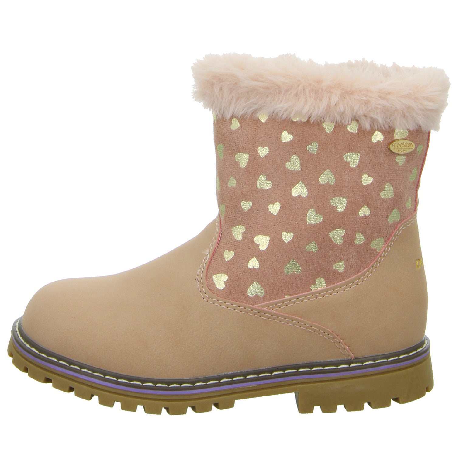 Dockers by Gerli Schlupf-/Klettstiefelette Warmfutter