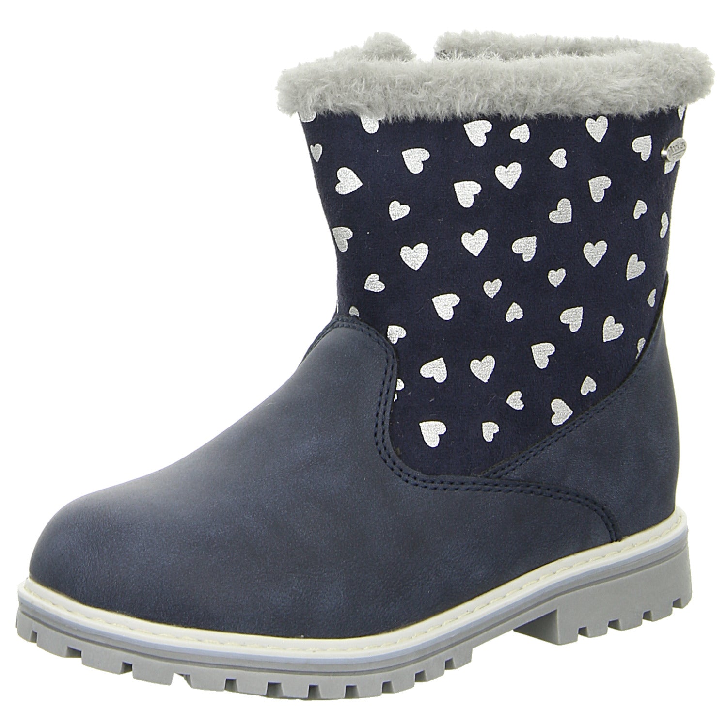 Dockers by Gerli Schlupf-/Klettstiefelette Warmfutter