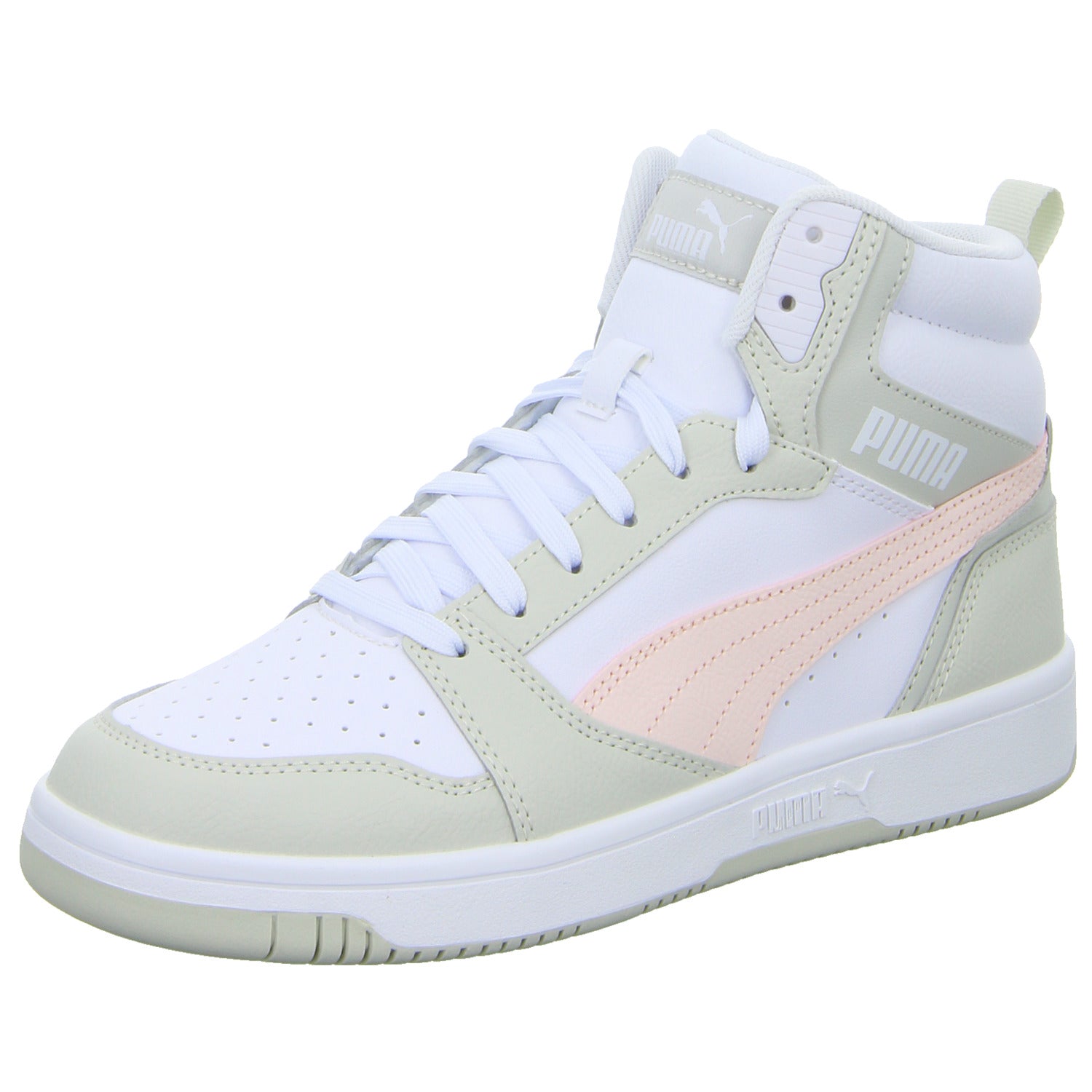 PUMA Schnürstiefelette Kaltfutter Rebound V6 Mid Jr