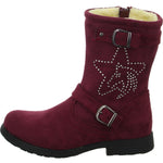 Lade das Bild in den Galerie-Viewer, girlZ onlY Schlupf-/Klettstiefelette Warmfutter
