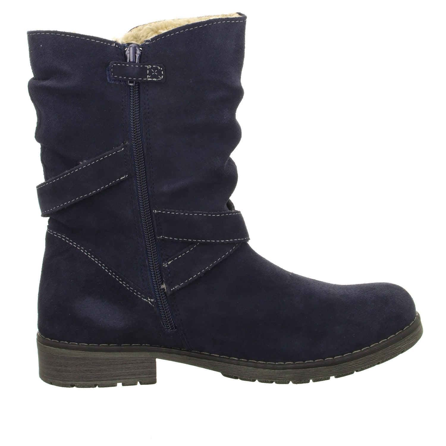 Lurchi Schlupf-/Klettstiefelette Warmfutter