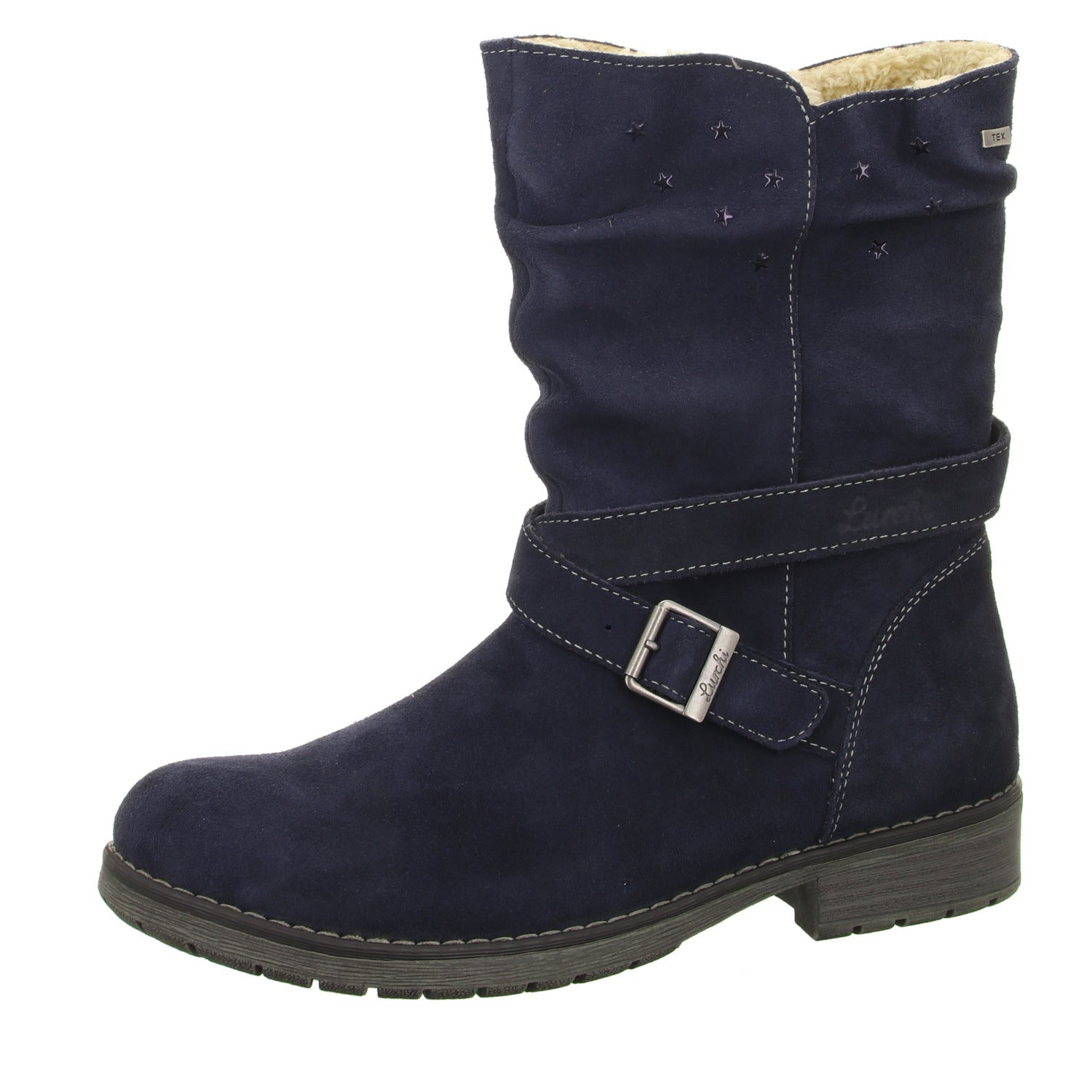 Lurchi Schlupf-/Klettstiefelette Warmfutter