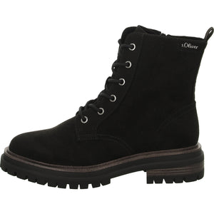 s.Oliver Schnürstiefelette Kaltfutter bis 35mm Absatz (casual)