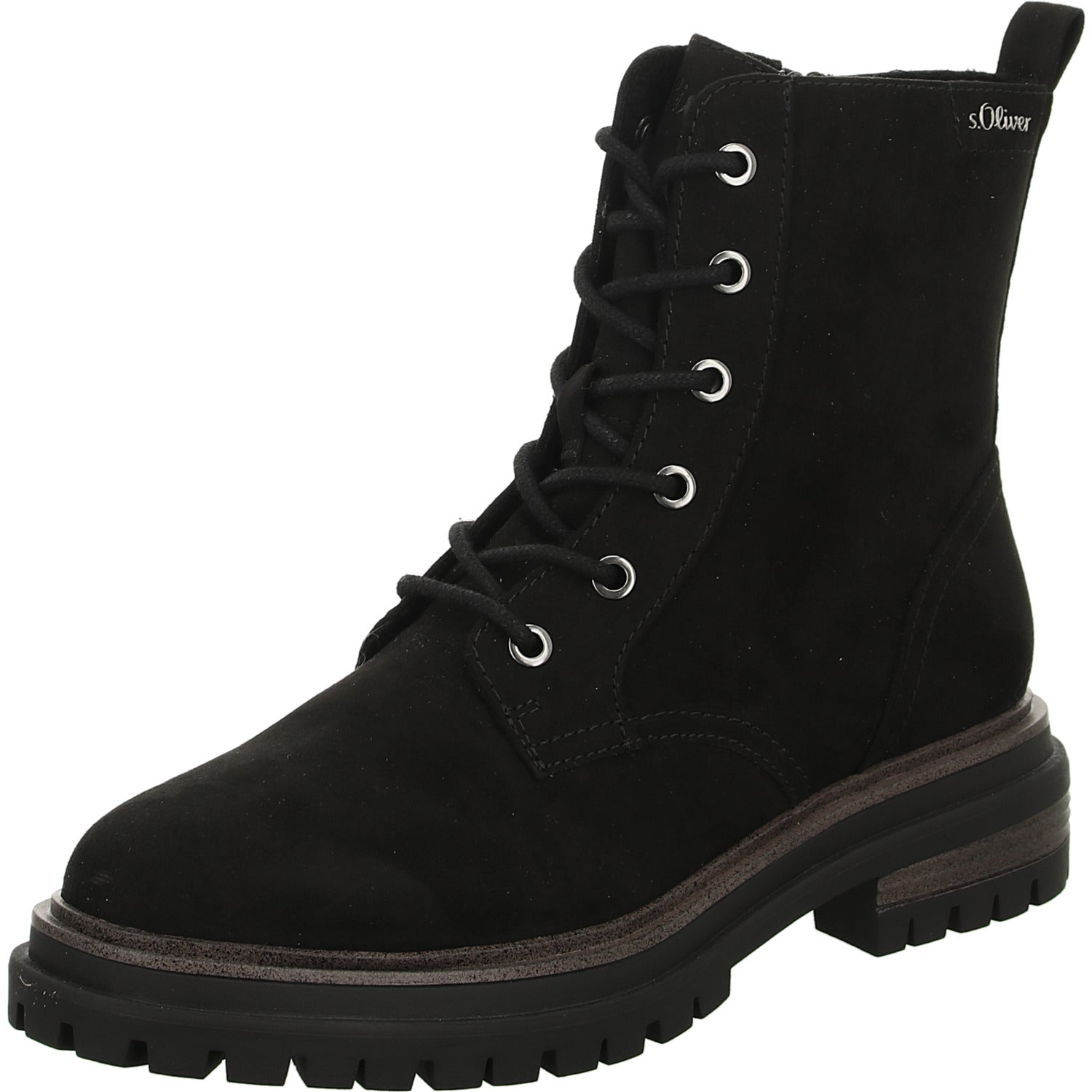 s.Oliver Schnürstiefelette Kaltfutter bis 35mm Absatz (casual)