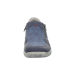 Lade das Bild in den Galerie-Viewer, Rieker Slipper/Kletthalbschuh luftdurchlässig (durchbrochenes/geflochtenes Obermaterial)
