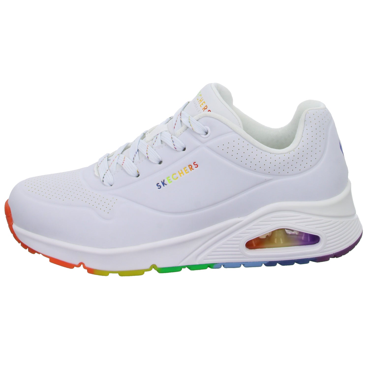 Skechers Schnürhalbschuh Sneaker (sportlich) UNO-RAINBOW PEAKS