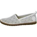 Lade das Bild in den Galerie-Viewer, Rieker Slipper/Kletthalbschuh luftdurchlässig (durchbrochenes/geflochtenes Obermaterial)
