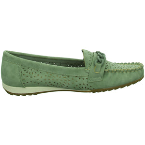 Alyssa Slipper/Kletthalbschuh luftdurchlässig (durchbrochenes/geflochtenes Obermaterial)