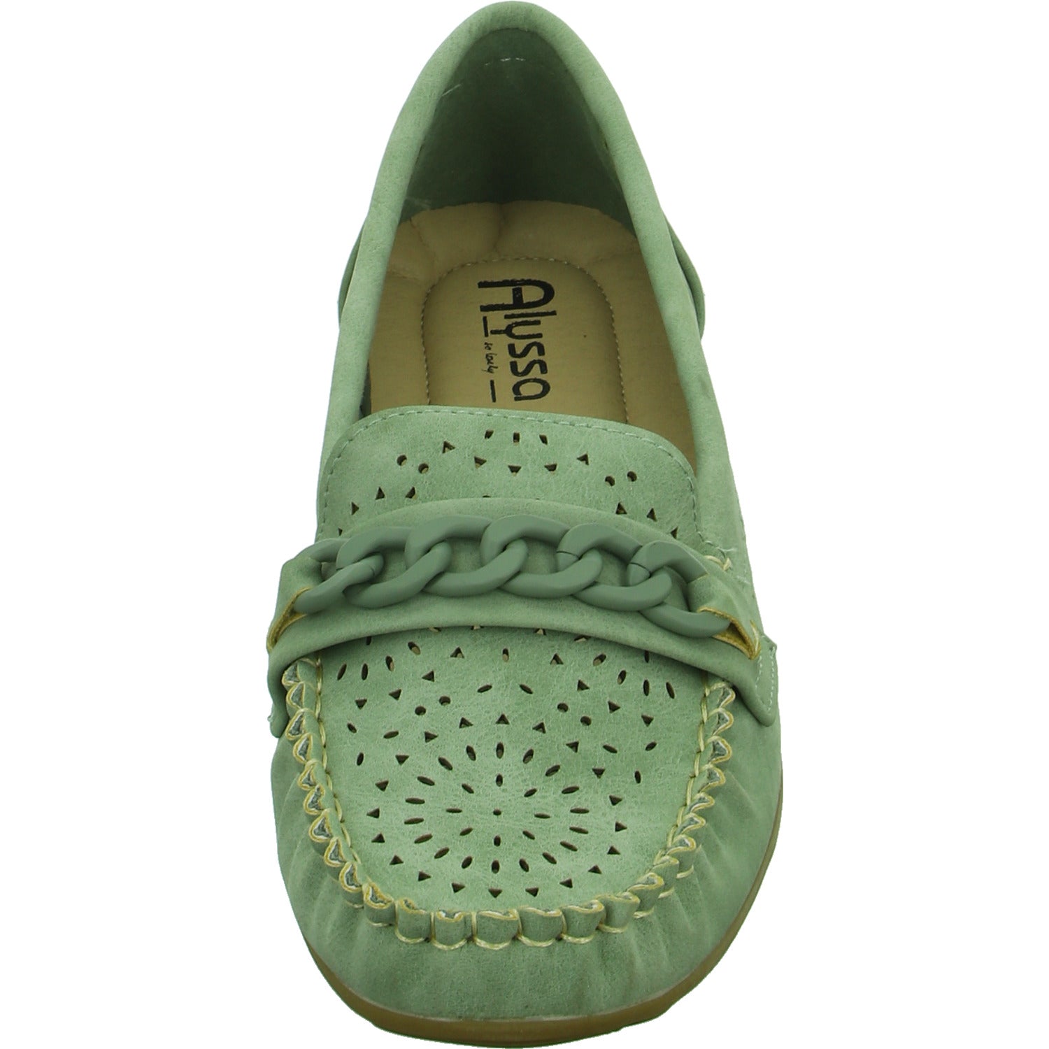 Alyssa Slipper/Kletthalbschuh luftdurchlässig (durchbrochenes/geflochtenes Obermaterial)