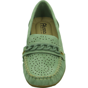 Alyssa Slipper/Kletthalbschuh luftdurchlässig (durchbrochenes/geflochtenes Obermaterial)