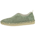 Lade das Bild in den Galerie-Viewer, Rieker Slipper/Kletthalbschuh luftdurchlässig (durchbrochenes/geflochtenes Obermaterial)
