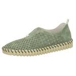 Lade das Bild in den Galerie-Viewer, Rieker Slipper/Kletthalbschuh luftdurchlässig (durchbrochenes/geflochtenes Obermaterial)
