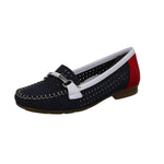 Lade das Bild in den Galerie-Viewer, Rieker Slipper/Kletthalbschuh luftdurchlässig (durchbrochenes/geflochtenes Obermaterial)
