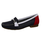 Lade das Bild in den Galerie-Viewer, Rieker Slipper/Kletthalbschuh luftdurchlässig (durchbrochenes/geflochtenes Obermaterial)
