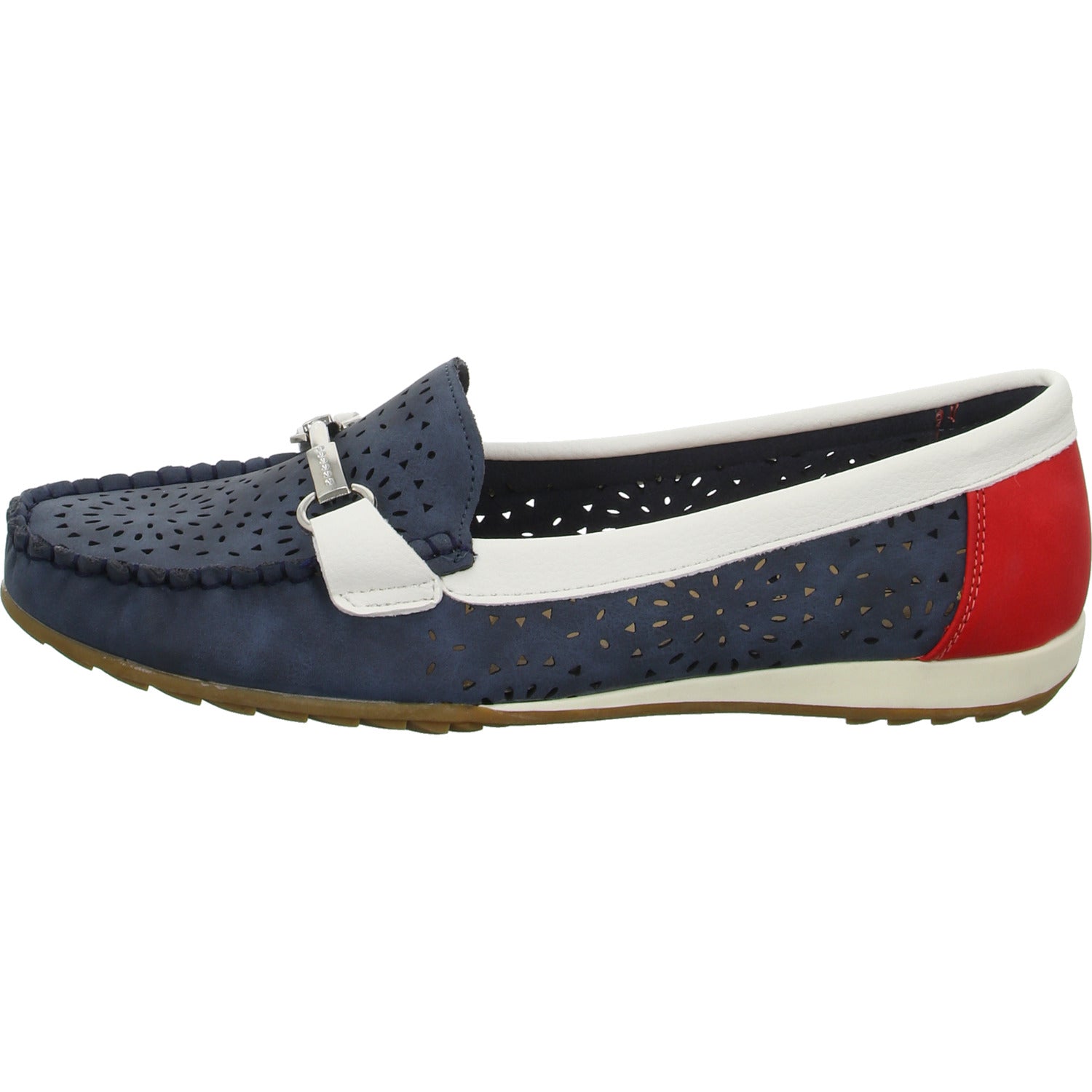 Alyssa Slipper/Kletthalbschuh luftdurchlässig (durchbrochenes/geflochtenes Obermaterial)