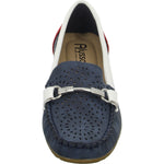 Lade das Bild in den Galerie-Viewer, Alyssa Slipper/Kletthalbschuh luftdurchlässig (durchbrochenes/geflochtenes Obermaterial)
