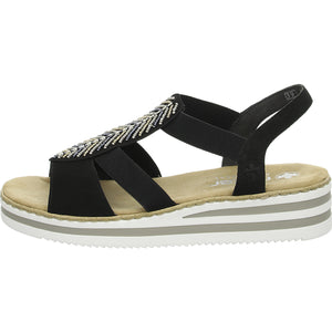 Rieker Sandalette 30-50mm Absatz
