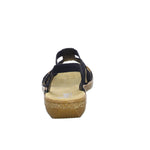 Lade das Bild in den Galerie-Viewer, Rieker Sportliche Sandalette bis 30mm Sohlenhöhe
