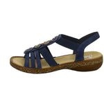 Lade das Bild in den Galerie-Viewer, Rieker Sportliche Sandalette bis 30mm Sohlenhöhe
