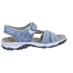 Lade das Bild in den Galerie-Viewer, Rieker Sportliche Sandalette bis 30mm Sohlenhöhe
