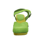 Lade das Bild in den Galerie-Viewer, Sanita Sling ab 50mm Absatz WOOD-MATRIX SQUARE FLEX SANDAL

