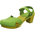 Lade das Bild in den Galerie-Viewer, Sanita Sling ab 50mm Absatz WOOD-MATRIX SQUARE FLEX SANDAL
