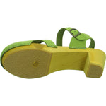 Lade das Bild in den Galerie-Viewer, Sanita Sling ab 50mm Absatz WOOD-MATRIX SQUARE FLEX SANDAL
