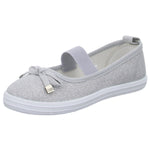 Lade das Bild in den Galerie-Viewer, girlZ onlY Leinen Slipper/Kletthalbschuh
