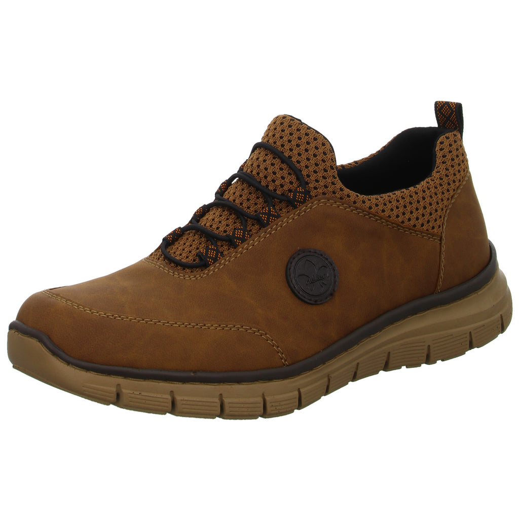 Bugatti Slipper Halbschuh Elegant - Brauner Lederslipper Comfort Wide