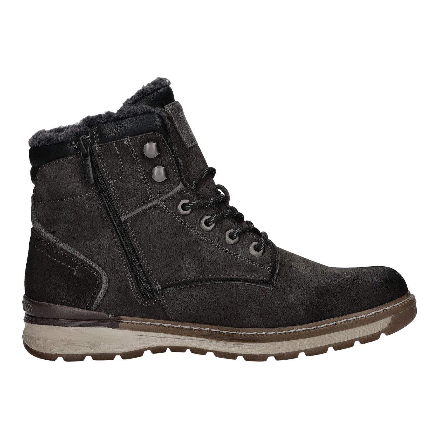 MUSTANG Schnürstiefelette Warmfutter Freizeit (casual)