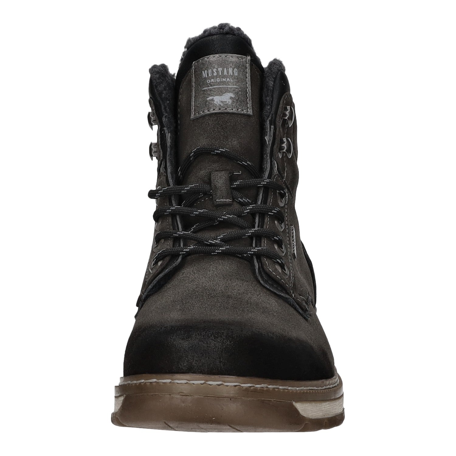 MUSTANG Schnürstiefelette Warmfutter Freizeit (casual)