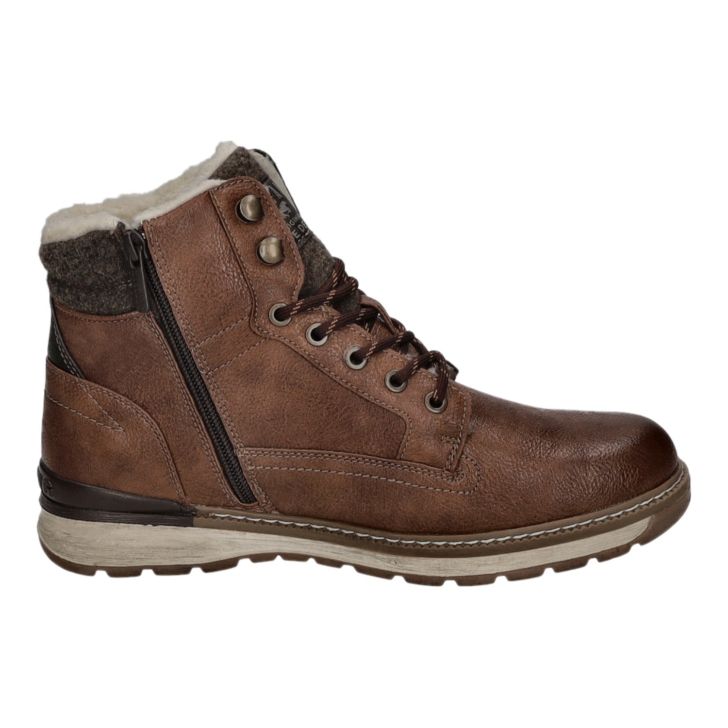 MUSTANG Schnürstiefelette Warmfutter Freizeit (casual)