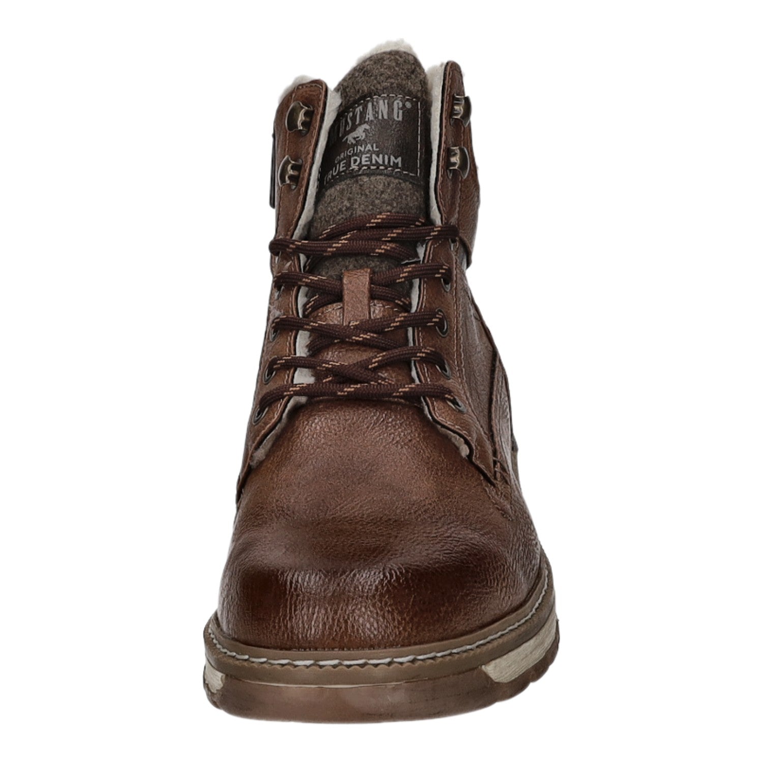 MUSTANG Schnürstiefelette Warmfutter Freizeit (casual)