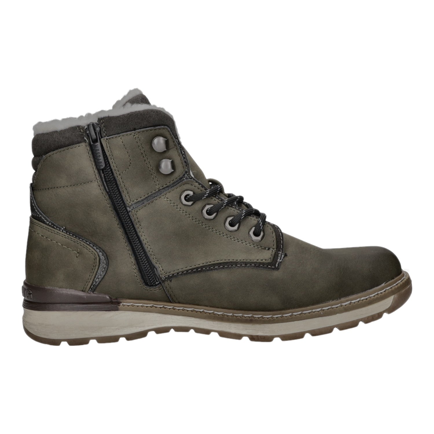 MUSTANG Schnürstiefelette Warmfutter Freizeit (casual)