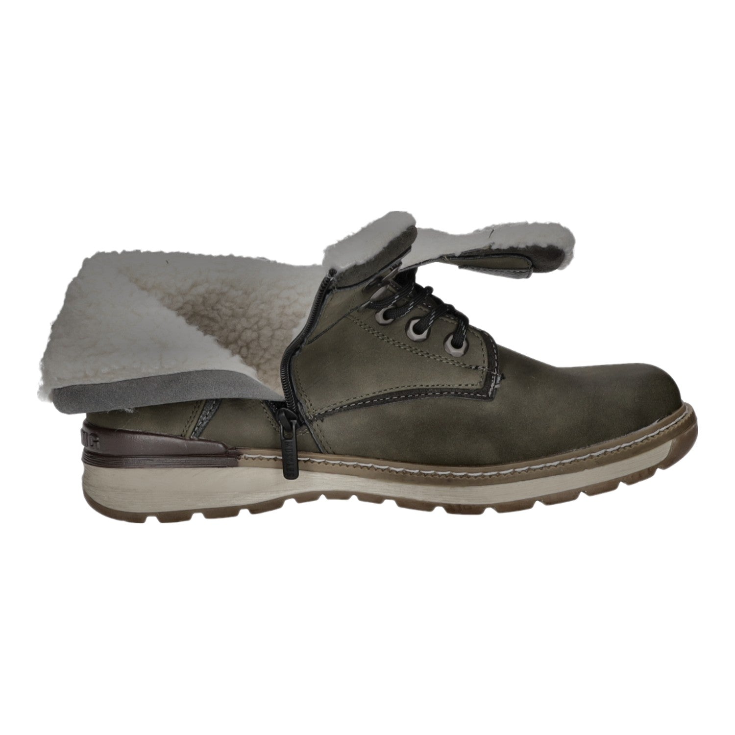 MUSTANG Schnürstiefelette Warmfutter Freizeit (casual)