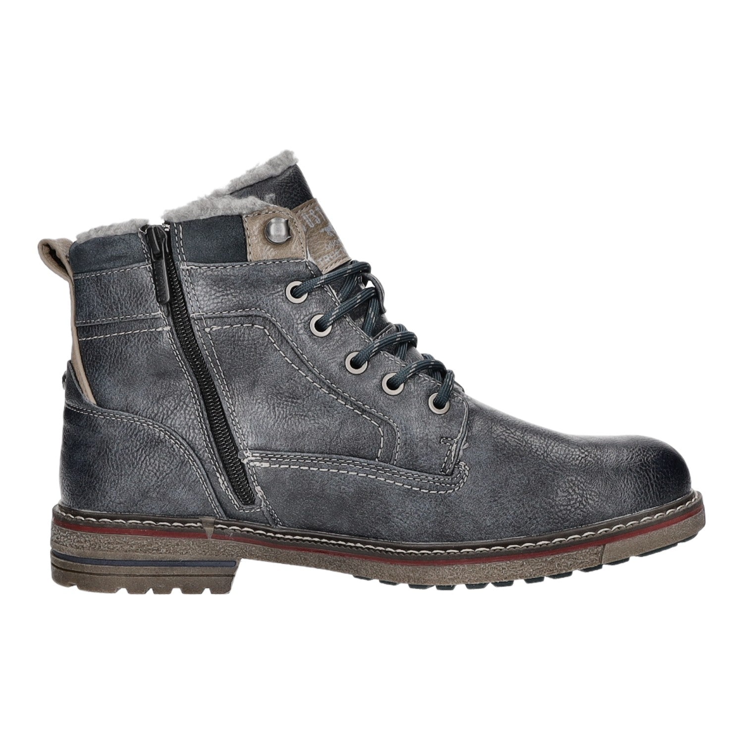 MUSTANG Schnürstiefelette Warmfutter Freizeit (casual)