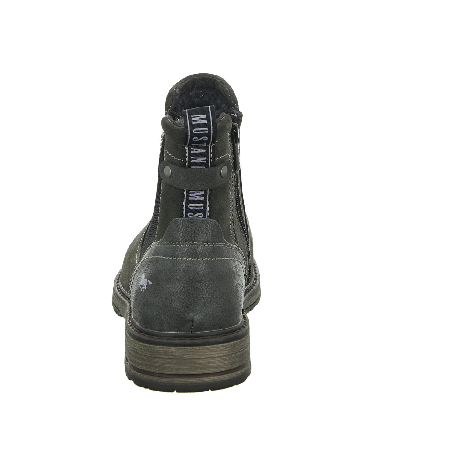 MUSTANG Schlupf/Reißverschlußstiefelette Warmfutter Freizeit (Casual)