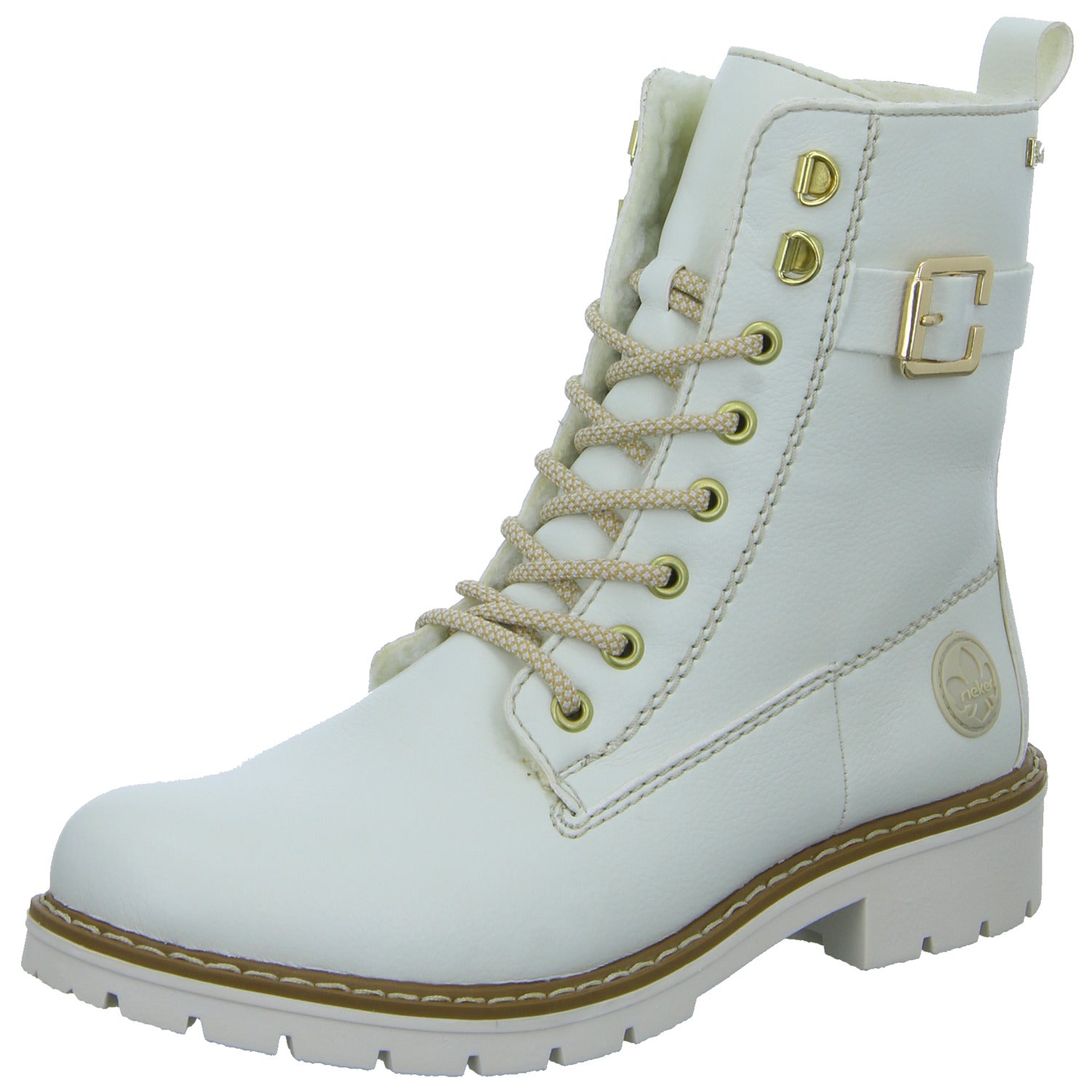 Rieker Schnürstiefelette Warmfutter bis 35mm Absatz (casual)