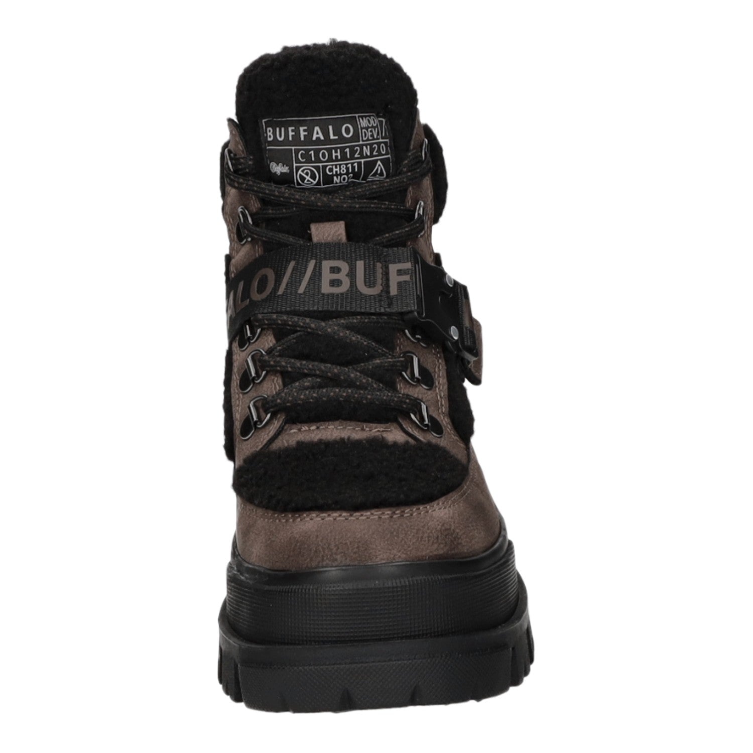 Buffalo Schnürstiefelette Warmfutter bis 35mm Absatz (casual) ASPHA COM MID WARM