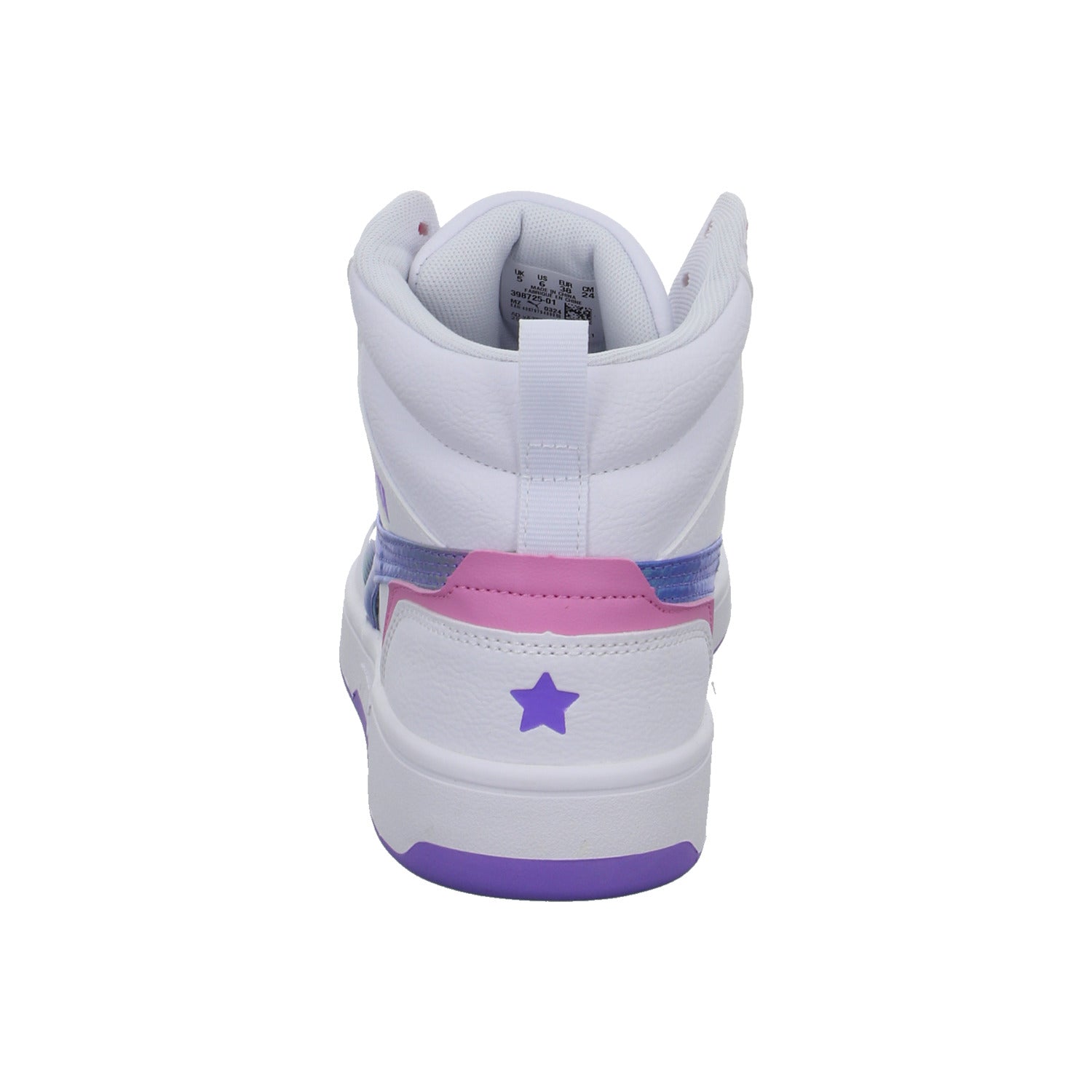 PUMA Schnürstiefelette Kaltfutter Rebound V6 Mid Bouncy Sky Jr