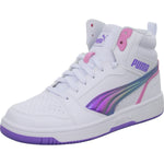 Lade das Bild in den Galerie-Viewer, PUMA Schnürstiefelette Kaltfutter Rebound V6 Mid Bouncy Sky Jr
