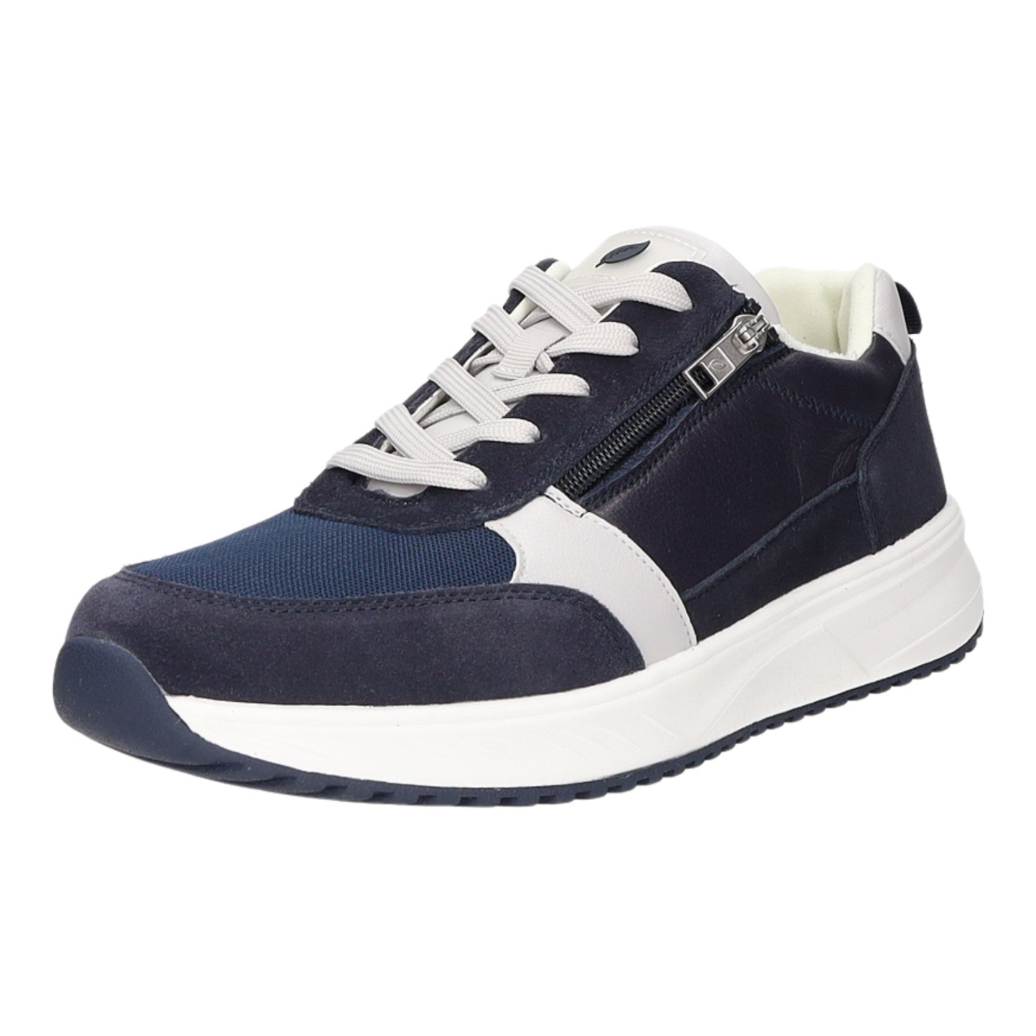 Waldläufer Schnürhalbschuh mit Mehrweite Freizeit (sportlicher Boden) H-Matti