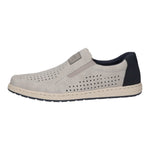 Lade das Bild in den Galerie-Viewer, Rieker Slipper/Kletthalbschuh luftdurchlässig (durchbrochenes/geflochtenes Obermaterial)
