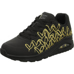 Lade das Bild in den Galerie-Viewer, Skechers Schnürhalbschuh Sneaker (sportlich) Uno-GOLDEN HEART
