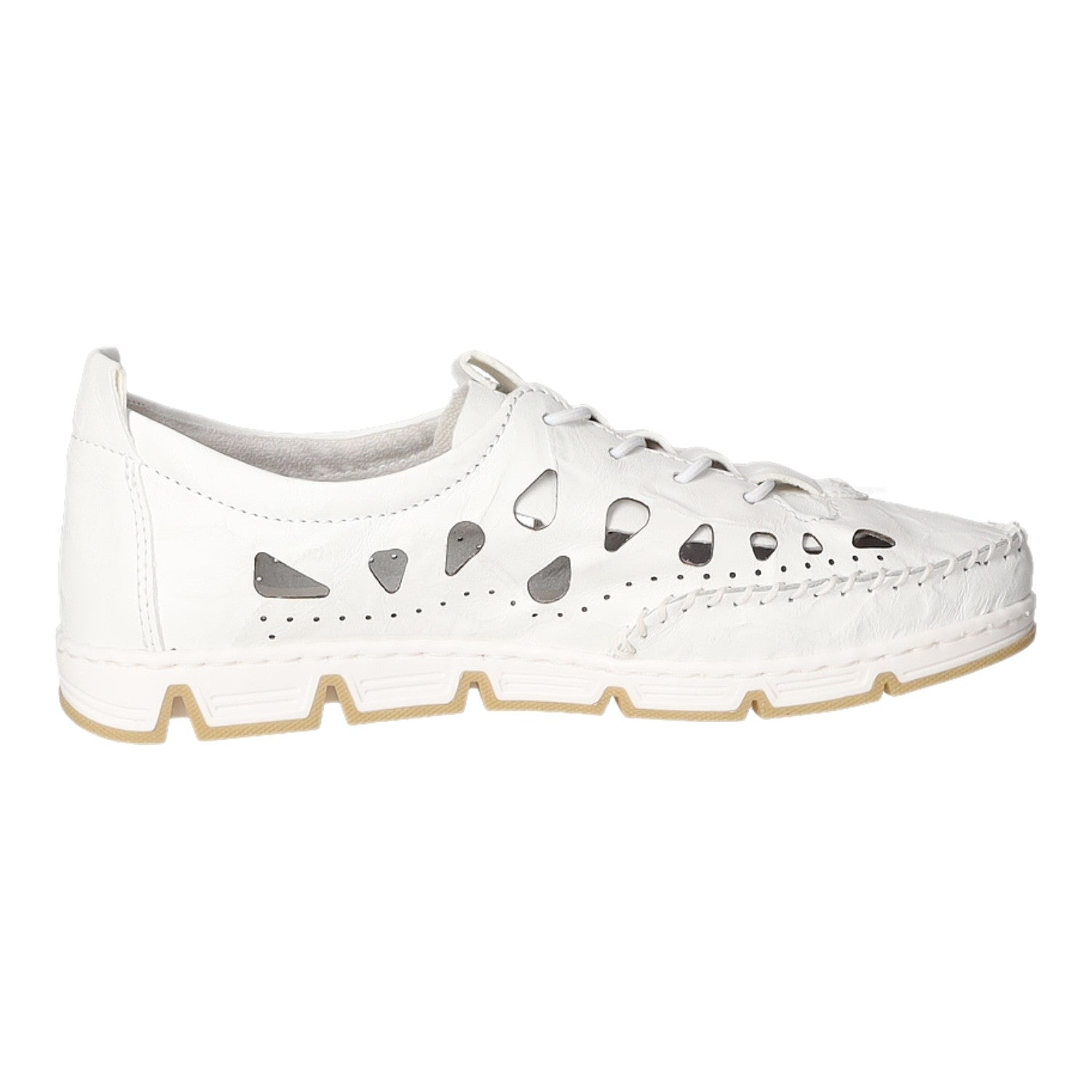 Rieker Slipper/Kletthalbschuh luftdurchlässig (durchbrochenes/geflochtenes Obermaterial)