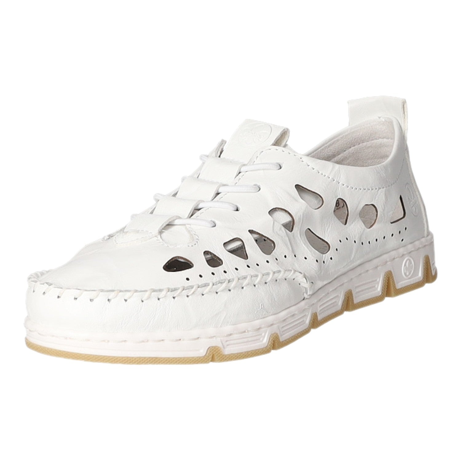 Rieker Slipper/Kletthalbschuh luftdurchlässig (durchbrochenes/geflochtenes Obermaterial)