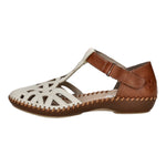 Lade das Bild in den Galerie-Viewer, Rieker Slipper/Kletthalbschuh luftdurchlässig (durchbrochenes/geflochtenes Obermaterial)
