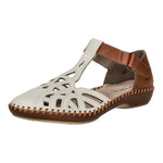 Lade das Bild in den Galerie-Viewer, Rieker Slipper/Kletthalbschuh luftdurchlässig (durchbrochenes/geflochtenes Obermaterial)
