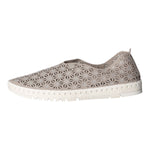 Lade das Bild in den Galerie-Viewer, 2GO Fashion Slipper/Kletthalbschuh luftdurchlässig (durchbrochenes/geflochtenes Obermaterial)

