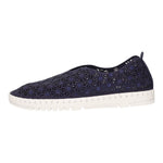 Lade das Bild in den Galerie-Viewer, 2GO Fashion Slipper/Kletthalbschuh luftdurchlässig (durchbrochenes/geflochtenes Obermaterial)
